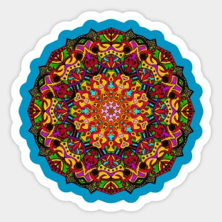 Indigo Child Mandala Sticker